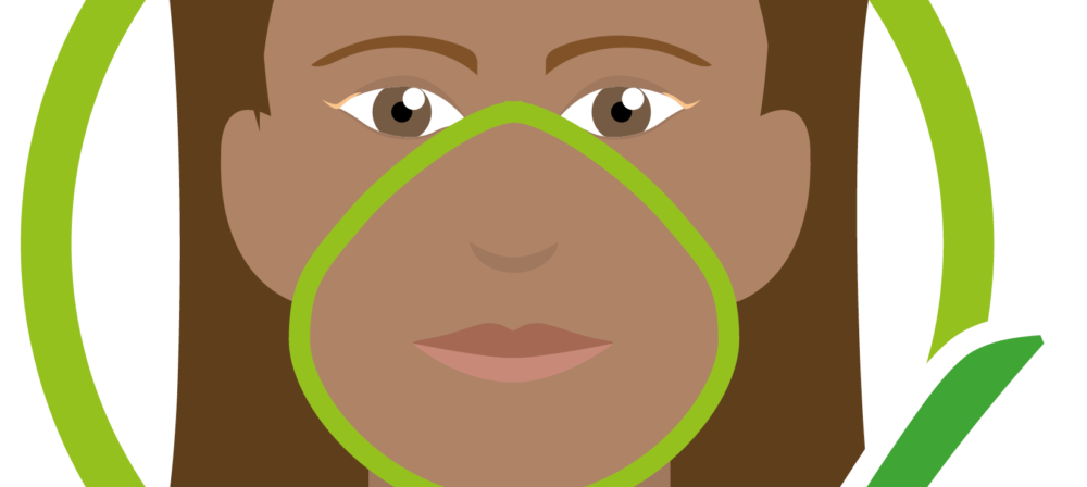 clean face lady