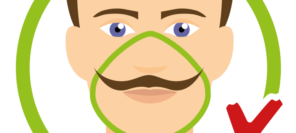 man with moustache