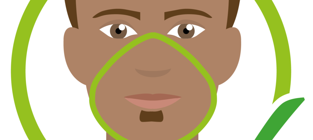 man with facial hair